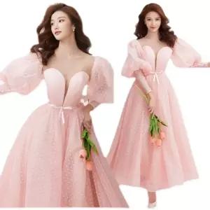 빈티지드레스 파티 스몰웨딩 스몰 레이스 빈티지 스튜디오 의상 사진