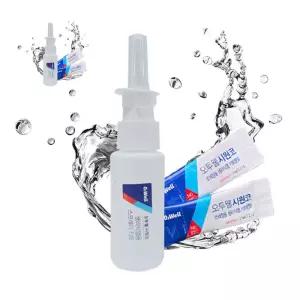 오투웰 시원코 휴대용 세정기 생리식염분말 70포 2개