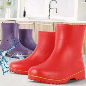 [라일리] Rly 야외 방수 주방 작업장화 쿠션 축산 경량 다용도