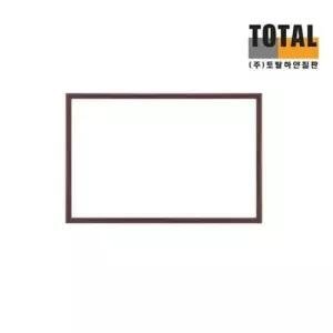 칠판 화이트보드 자석 보드판 월넛우드 850x1200