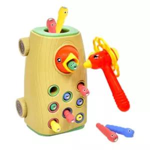 딱따구리 애벌레 먹이주기 자석놀이 장난감 유치원 조카선물 창의력발달 키즈까페