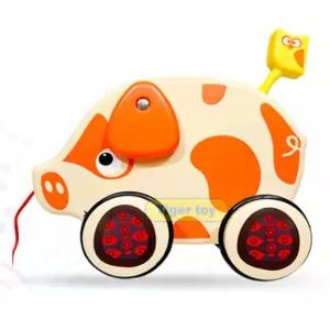 동물 끌차 유아 장난감 돌아기선물용 걸음마놀이 끌고다니는 육아템