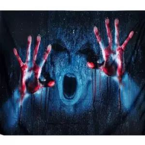 할로윈 파티 현수막 대형 귀신 장식 호러 가랜드 장식용 소품