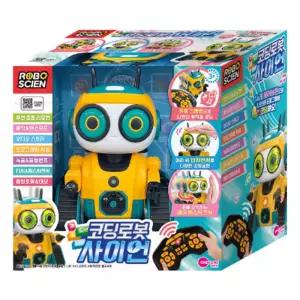 로보사이언 코딩로봇 로보트 작동 장난감 남아선물 변신 로봇카 어린이날 무선 선물용