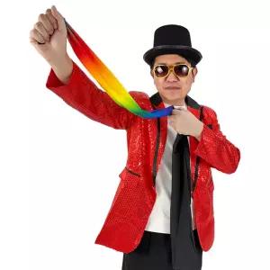 자켓 스트리머 선글라스 세트추첨함 랜덤박스 뽑기상자 투명 뽑기통 응모함 장난감 투명함