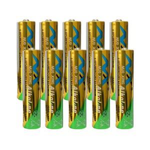 1.5V AAA LR03 알카라인 배터리 E92 AM4 MN2400 전동 칫솔 장난감 손전등 원격 제어 3A 건식 기본 셀 10개