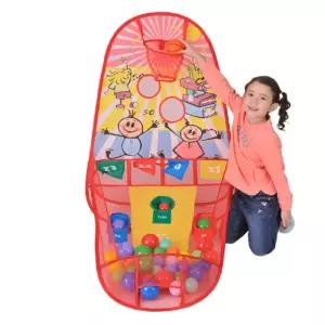 공넣기 농구놀이 망사 골대 볼풀공세트 유아발달 강당 노인체육