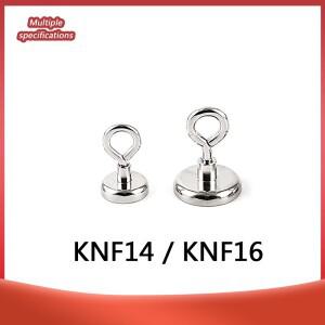 D14 D16 NdFeB  자기 후크 라운드 폐쇄 자석 낚시 빨판 충돌 방지 영구
