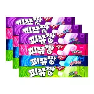 복숭아 소프트캔디 포도 4종세트 낱개 3개 마이쮸 포도