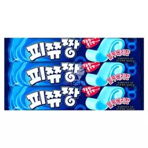 복숭아 소프트캔디 포도 블루베리맛 14g 3개 마이쮸 포도
