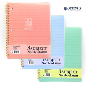 [e모든문구]4000 옥스포드 3공 절취 스프링 노트 좌철 (3sub 120매)