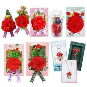 신상카네이션 어버이날 스승의날 조화 코사지 꽃배달