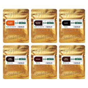 아바타 천연 헤나 염색약 파우더 100g 6가지 색상
