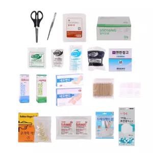 구급약품세트 19종 구급약 상비약 세트 응급키트 비상약품