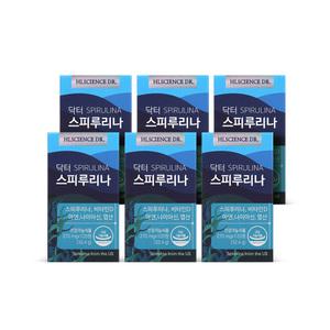 닥터 하와이 스피루리나 120정 x 6병