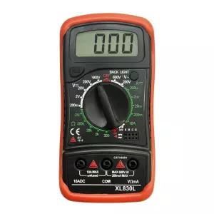 디지털 멀티미터/멀티테스터기/전기 전류 전압 저항측정기 XL830L