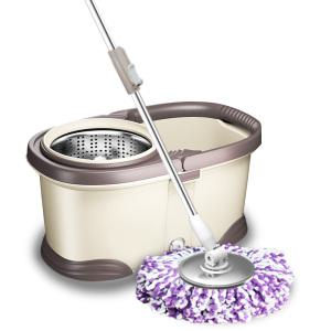 명강산업 회전걸레 밀대 극세사 통돌이 물걸레청소기