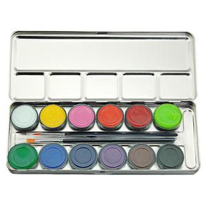 JX 수성 아쿠아컬러 페인팅 물감 12종 세트