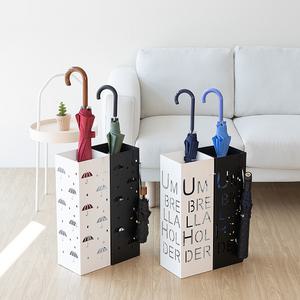 할메이드 가정용 대용량 인테리어 우산 정리 보관함 철제 사각 우산꽂이