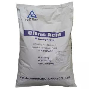구연산 함수 25kg 식품첨가물 농업용 세정제 산도조절