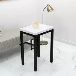 작은 2인용 카페 테이블 500 미니 북 까페 업소용 소형 화이트 식탁 500x400