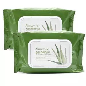 엔프라니 네추어비 알로에 오일클렌징티슈 60+60매