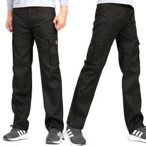 TXPA3301 봄 가을 남성 면 카고 건빵바지 밴딩 작업복