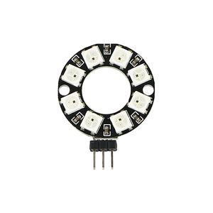 아두이노 네오픽셀 8비트 5V RGB LED 원형 패널 WS2812
