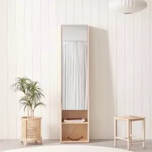 네오 노틀 전신거울 예쁜 수납 틈새 화장대 NES628