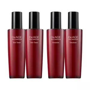 참존 디에이지 레드 에디션 2+2 기초 듀오세트 스킨 로션 120ml 단품 총 4개