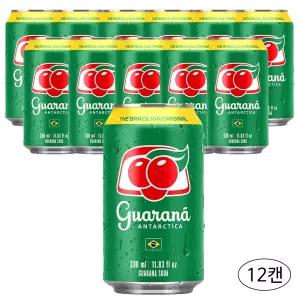 [12캔] 과라나 탄산음료 바베큐 치킨 피자와 찰떡궁합 운동전후 에너지 음료 캠핑 파티