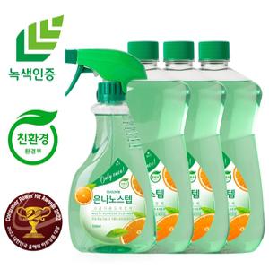 은나노스텝 시즌3 다용도 세정제 550ml + 리필 1100ml x 3개
