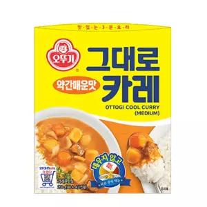 오뚜기 3분 그대로카레 약간매운맛 200g