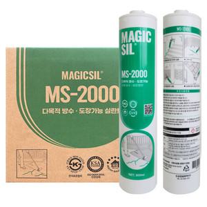 오성 매직씰 우레탄 변성 실리콘 300ml 회색 25개 1box