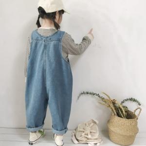 유아 멜빵바지 청멜빵 남아 여아 데님 오버롤