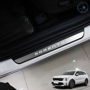 쏘렌토 페이스리프트 MQ4 알루미늄 도어스텝 스커프 커버 몰딩