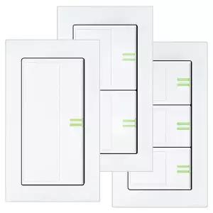 국산 매입 스위치 1구 2구 3구 야광 버튼 전등 전기 조명 배선 벽면 매립 단로 1로 플러스 와이드 온오프 일신전기