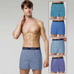 제임스딘 순면 아웃밴드 트렁크 5종세트 남성 사각팬티