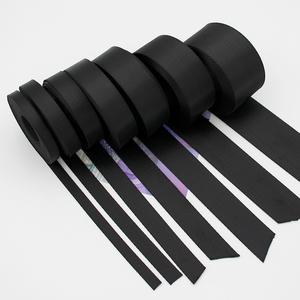 (4마세트) 고급 유광 블랙웨이빙 웨이빙테이프 헤링본직조 가방부자재 수하물벨트