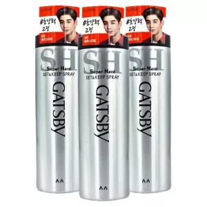 갸스비 셋 앤 킵 스프레이 슈퍼하드 263ml x3개 NEW 강력한고정력