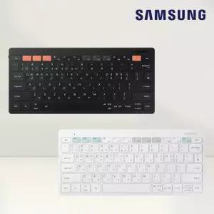 삼성전자 정품 무선 블루투스 스마트 키보드 트리오 500 스마트폰 아이패드 갤럭시탭 맥북 갤럭시북 노트북 멀티페어링 3대 연결 텐키리스 EJ-B3400 N