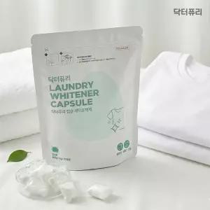 닥터퓨리 캡슐 표백제 13g 30개입 / 산소계표백제 과탄산소다 세제 살균 얼룩제거