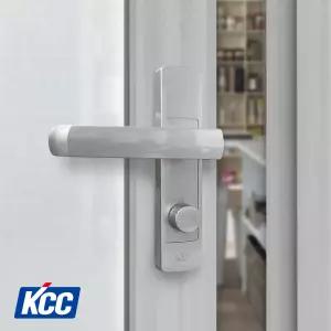 KCC 터닝도어 핸들 문손잡이 실버 A-Round-3 다용도실 세탁실 주방