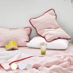 써머쿨링 냉감 여름 차렵 이불 패드 세트 Q