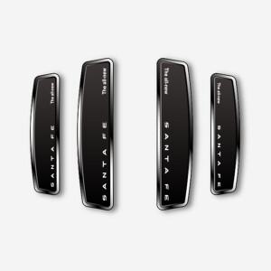 블랙 쉴드 엠블럼 도어가드 싼타페MX5