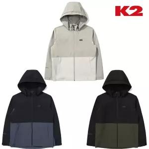 [롯데백화점]케이투 남성 간절기 방풍 기능성 고어텍스 윈드스토퍼 바람막이 자켓