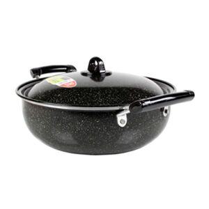 남선 러브송 마블 튀김팬 영업용 업소용 대용량 뽁음팬 55cm