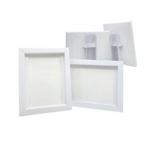 5개입 무지 입체 종이 액자 만들기 직사각 액자 미술 교습소 꾸미기 가로형 세로형 탁상용