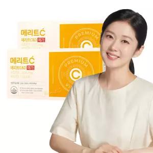 휴온스 메리트 C D 메가 2.1g x 60포 2박스 4개월분 고함량 비타민C 2000mg + 비타민D 5000IU