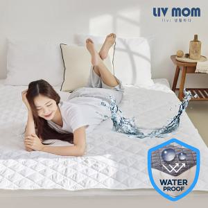 [방수패드] 리브맘 데일리 프레쉬 매트리스 침대 누빔 방수패드 Q